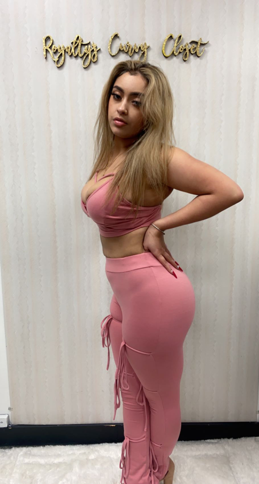 Pink Rose 2 piece